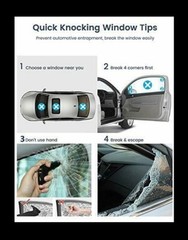 SAFETY CAR CHARGER USB EMERGENCY SEAT BELT CUTTER/WINDOW HAMMER