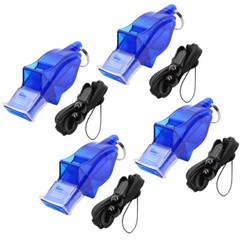 4 Set Sports Whistle Lanyard Practice Whistles Rope Referee Child Dedicated