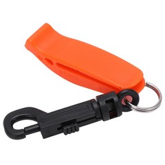 Emergency Whistle Dual Frequency Multifunctional Orange Safety Warning Whistle