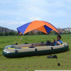 Inflatable Boat Kayak Canopy Awning Sun Shade Shelter Waterproof Tent Boat Kayak