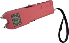 Pink Stun Gun Flashlight for Women Safety Rechargeable 6″