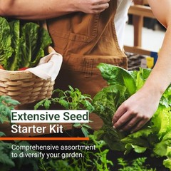 15,000 Heirloom Seeds | 32 Seed Types | Survival Seeds | 2026 Season | Non GM…