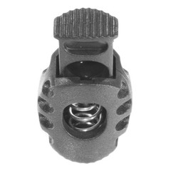 West Coast Paracord – Turtle Cord Lock Design – Black – 5, 10, and 20 Packs