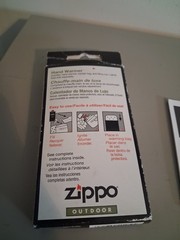 Zippo Reusable Catalytic Hand Warmer Silver Metal w/ Burner Cap & Pouch