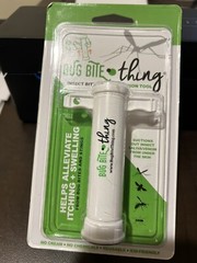 Bug Bite Thing Chemical Free Sting Suction Tools- White SKU11 MADE in Denmark