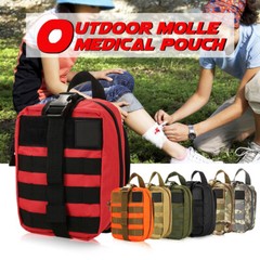 Tactical Molle Pouch Medical First Aid Kit Bag Military Emergency Survival Pouch