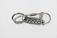 Stainless Steel keychain Handicraft Key Ring Car Keyring