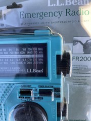 NEW Eton LL Bean FR-200 Emergency Radio Short Wave AM FM Hand Crank Green
