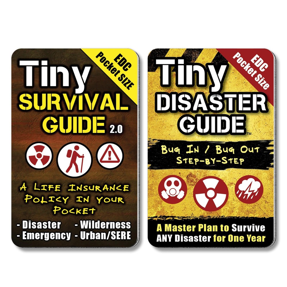 Tiny Survival & Disaster Guide – Pocket Emergency Preparedness Handbook for…