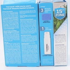 Thermacell Mosquito Repellent Refills 3 Packs – 3 Mats & 1 Cartridge Each Pack