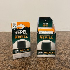 4 Pack Bundle Lot Realm Zone Mosquito Repellent Refills