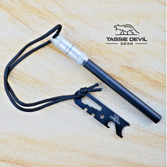 Ferrocerium Ferro Rod Flint Fire Starter Waterproof Aluminium + Extra large Rod