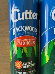 4 Cutter Backwoods Insect Repellent 4 Pack Sweat-Resistant XL 7.5 Oz Size NEW