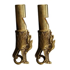 2x Whistles Whistles Teacher Equipment Pendant Whistle