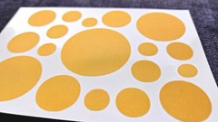 x-repair 18pcs Self Adhesive Repair Patches Circles Repair Stickers Nylon