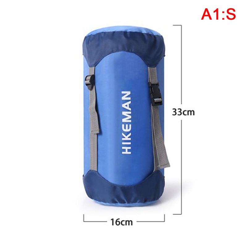Compression Sleeping Bag Stuff Sack Waterproof Ultralight Outdoor Storage BN8