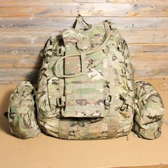 USGI OEF MultiCam 12-Piece Large Rucksack Set & Field Gear Afghanistan Era