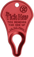 Tick Key Tick Removal Device PN-81002 2 1/2″ overall. Heavy anodized aluminum co