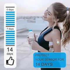 Freestyle Sensor Adhesive Bandage Patches for Libre 2 Cover Waterproof Clear …