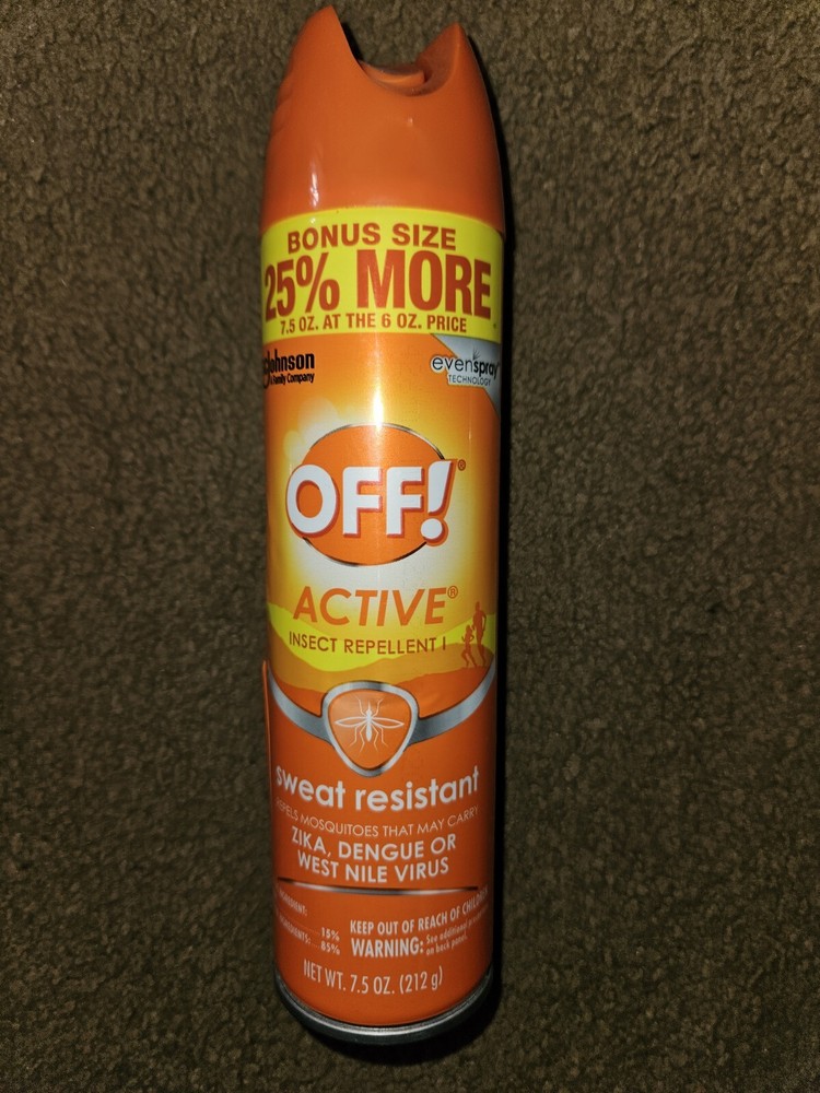 OFF! Active Insect Repellent, Sweat Resistant 7.5oz
