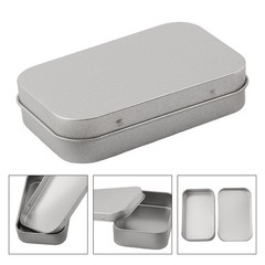 Long Lasting Practical Tinplate Box Storage Case Hiking Sturdy Survival