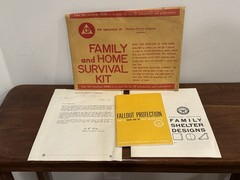Vintage Western Electric Family & Home Survival Kit Fallout 1960s Designs Book