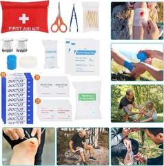 Survival Gear Professional Kit and Large Camping Backpack,First Aid Kit for Adve