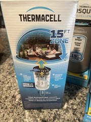 Lot Of 4 Thermacell Patio Shield 15FT Zone Mosquito Repellent FREE 24hr PACK