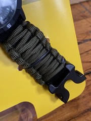 HD Tactical Survival Watch 5.9′ Paracord Rope Water Resistant Outdoor New