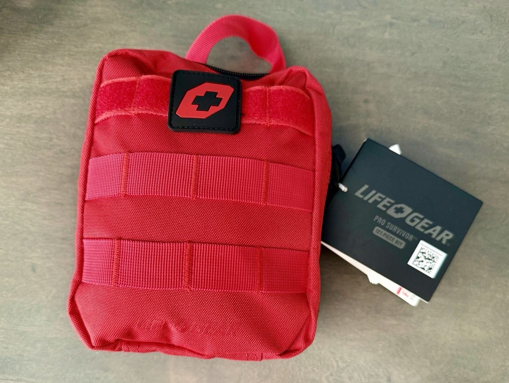 Life+Gear First Aid Kit- 121 pc Premium Tactical Pack, IFAK (NEW/Sealed)