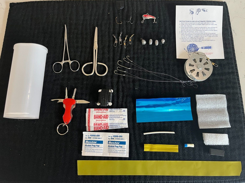 Survival Fishing Kit – Over 30 Items