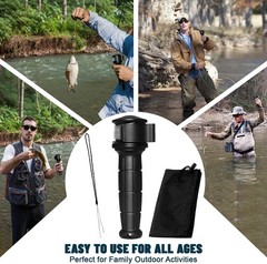 2.0 Backpacker Survival Fishing Kit Emergency Lightweight Fishing System Travel