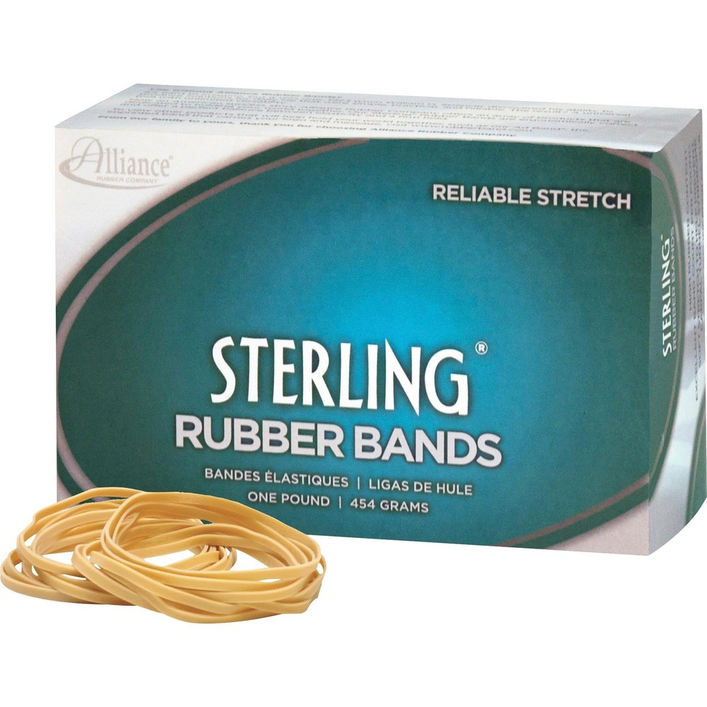 Alliance Sterling Rubber Band Size #16 (2 1 Pound 2-1/2 x 1/16 Inches, Beige