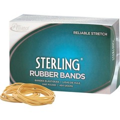 Alliance Sterling Rubber Band Size #16 (2 1 Pound 2-1/2 x 1/16 Inches, Beige