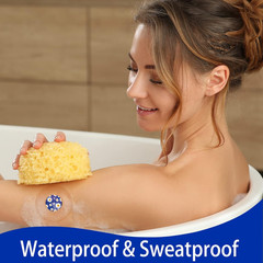 40Pack Libre 3 plus Sensor Covers Waterproof Freestyle Sensor Stickers Sets & Ad
