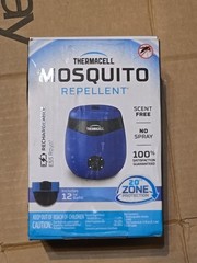 Thermacell Mosquito Repellent E55 Royal Blue Rechargeable, Protects 20 Ft Zone