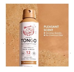3pk Grand Tongo Fragrance Free Insect Mosquito Repellent Bug Spray DEET Free