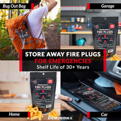 Fire Plugs Waterproof Fire Starter for Campfires, Emergencies, Survival, Fire Pi