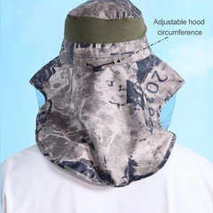 Bug Proof Sun Hat with Face Net UV Protection Fishing & Beekeeping Gear Full Cov