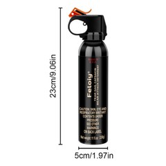 Feloiy 11 oz Bear Repellent Spray, Effective at 30 feet – 330g EPA Approved