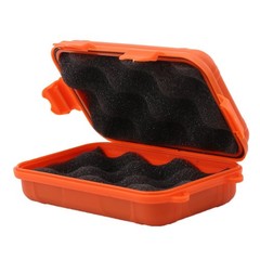 FILFEEL Outdoor Plastic Shockproof Box Airtight Survival Case S, Orange