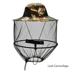 Mosquito Fly Head Net Mesh Hat Bee Insect Bug Mozzie Protector Outdoor Fishing