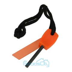 Lot Outdoor Survival Magnesium Rod Fire Starter Emergency Striker Flint for Camp