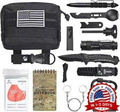 Equipos y equipos de supervivencia Kits de supervivencia Regalos para hombres US