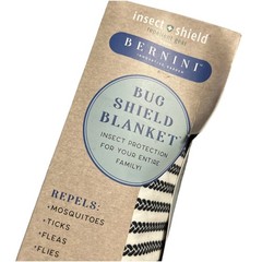 BERNINI Bug Shield Blanket Repels Insects Outdoors Beach Camping Pets 56X 68 NEW