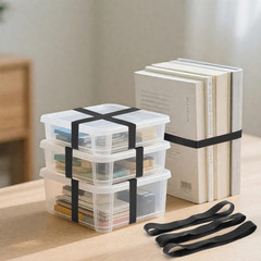 Large Rubber Bands, 30Pcs Size #107 Big Wide Elastic Bands, Heavy Duty Black …