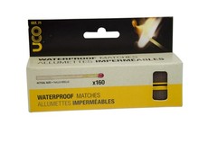 UCO 8-Pack Waterproof Matches for Outdoor, Camping, Hiking, Hurricane and