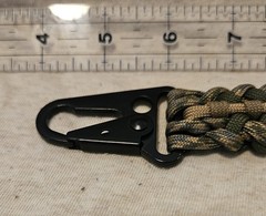 Heavy Duty Snap Hook Key Lanyard. 550 Paracord and 1″ Tactical Snap Hook