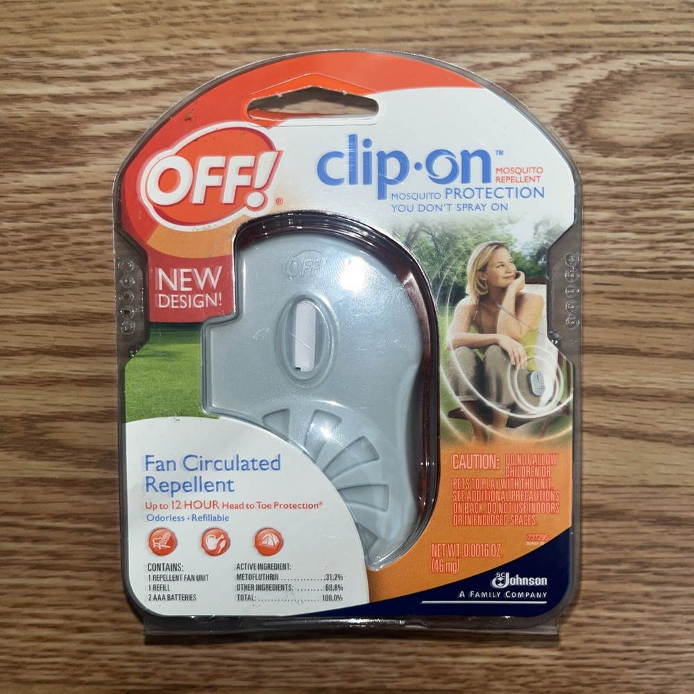 Off! Clip-On Mosquito Repellent Fan