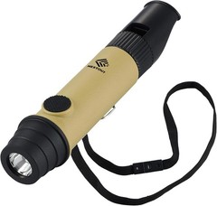 3-in-1 Flashlight, Lantern & Whistle, IP44 Water-Resistant, Dust-Resistant, AAA